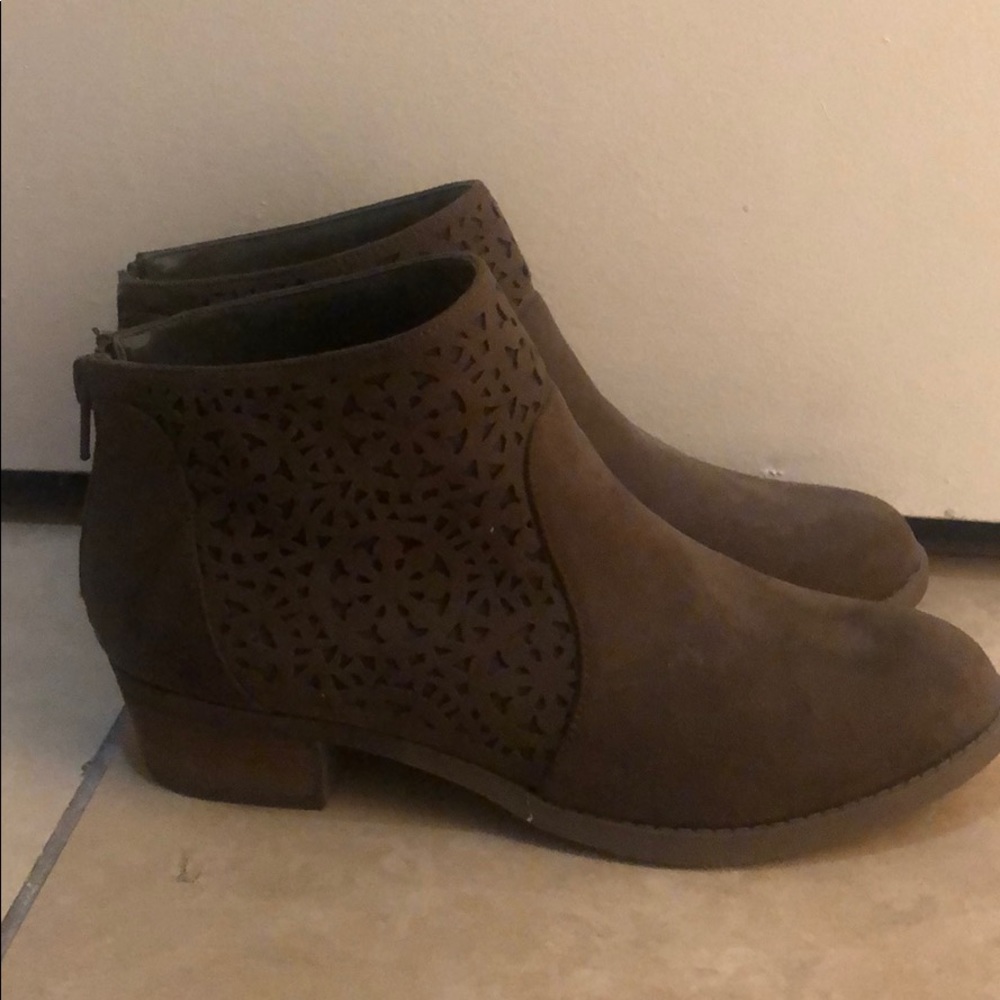 Green booties